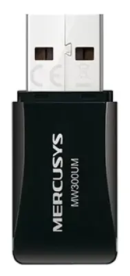Купить Mercusys MW300UM 300Mбит/с 2.4GHz USB2.0 в Бишкеке