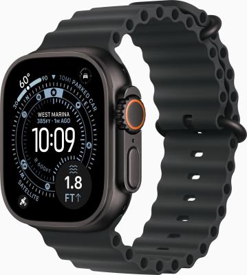 Купить Apple Watch Ultra 3 GPS+Cellular 49mm Black Titanium Ocean Band в Бишкеке