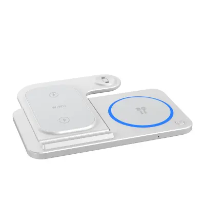 Купить WIWU Foldable 3 in 1 Wireless Charger Wi-W020 15W  в Бишкеке